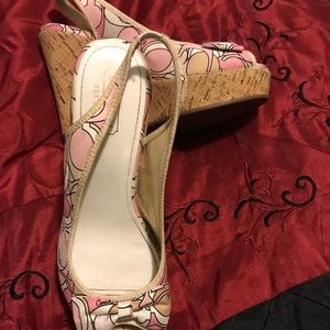 Coach wedge sandals